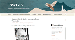 Desktop Screenshot of iswi.org